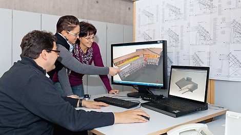 Tím technikov PERI pre 3D návrhy vo Weissenhorne úzko spolupracoval s Londýnskou kanceláriou svetoznámej architektky Zaha Hadid.