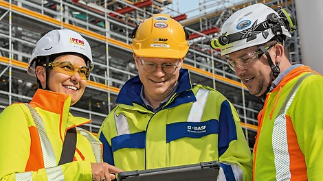 BASF, promaintain und PERI setzen beim Bau der neuen Acetylenanlage auf zukunftsweisende Planungs-, Koordinations- und Ausführungsverfahren.
