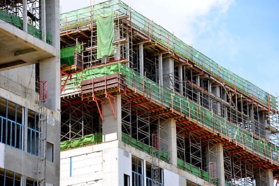 Approximate 6000m2 of formwork for slab supplied (typical)