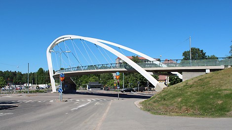 Auroran silta, Helsinki