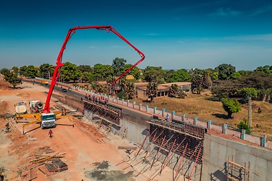 Use of Domino formwork for the re-construction of Kawo Flyover with three Ground Rotaries and Access Roads in Kaduna Metropolis