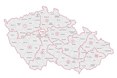 Rozdělení podle manažerů odbytu bednění