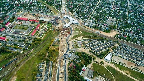 Строительство Западного обхода 2-ая очередь, г. Брест