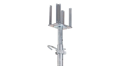 Диаметр сечения 14 мм дает высокую несущую способность G-образного крюка. А его уникальная форма препятствует его потери в процессе эксплуатации. Зазор безопасности предотвращает падение верхней трубы и, как следствие, травмы рук рабочих. Качество сварного шва выполнено по ГОСТ 10705-80.