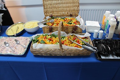 Employees enjoyed a free jacket potato lunch at PERI Rugby HQ as part of the celebrations. PERI celebrates 25 years of Rugby headquarters