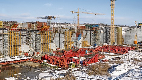 PERI Belarus works out a comprehensive formwork and shoring concept for every construction status.