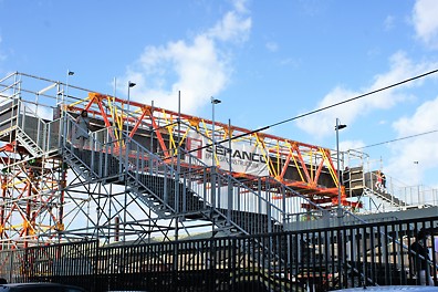 Pasarela provisional, Estación de Orcasitas