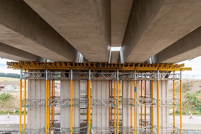 Efficient formwork and falsework for one of Scotland’s busiest roads.