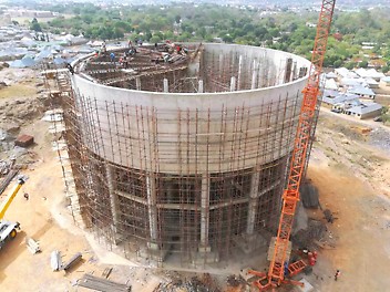 Erection of Service reservoir