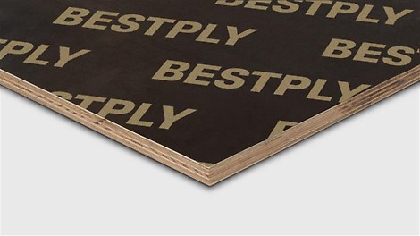 BESTPLY is the cost-efficient film-faced hardwood plywood which is mainly used for horizontal applications and concrete finishes with standard requirements.