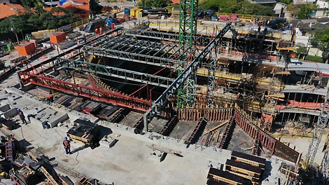 Utilização do sistema VARIO para confecção de paredes curvas