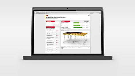 MULTIFLEX Girder Slab Formwork Configurator The MULTIFLEX Girder Slab Formwork Configurator for optimizing of the MULTIFLEX beam/ prop spacing and props