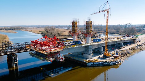 Most przez Wartę, Kostrzyn nad Odrą