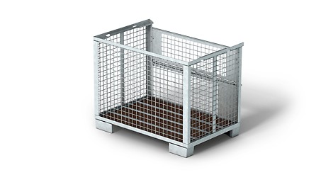 Crate Pallet for moving components which are difficult to stack