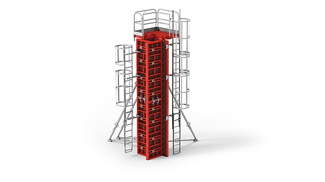 TRIO Column Formwork TRIO Column Formwork: Elements for walls and columns, cross-sections up to 75 cm x 75 cm