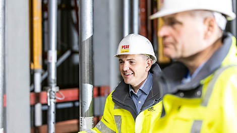 PERI Ingenieure unterstützten das Großprojekt mit individuellen Systemlösungen PERI Ingenieure unterstützten das Großprojekt mit individuellen Systemlösungen für sämtliche spezifischen Anforderungen.