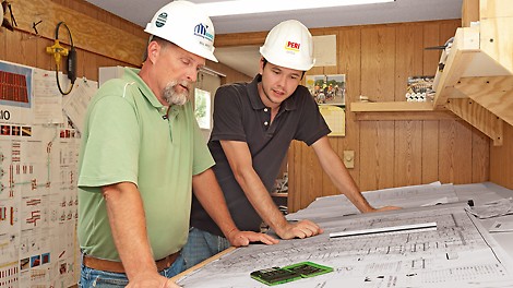 Projektleitung Planung, Lieferung und Steuerung des wirtschaftlichen Materialeinsatzes