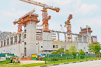 Overview of Pasir Ris Wafer Fab Plant