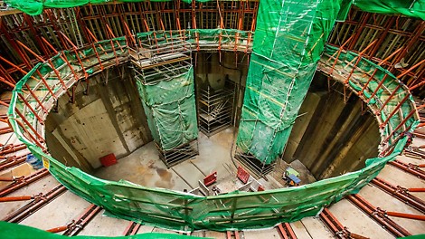 MRT Line 2 Kampung Pandan Roundabout Intervention Shaft 2 and 3