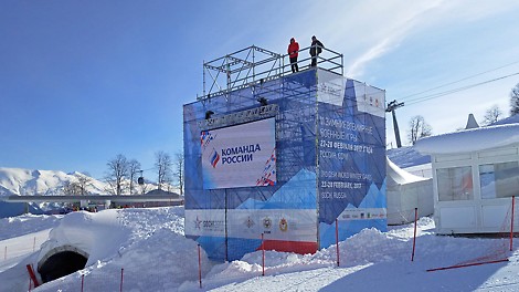 леса для мероприятий, вышка для оборудования, event, аренда лесов