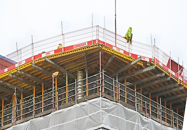 Delivering an architectural concrete finish for a 19th century building.