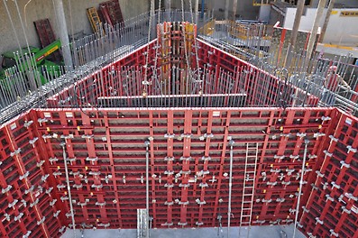 Einseitig bedienbare MAXIMO Schalung