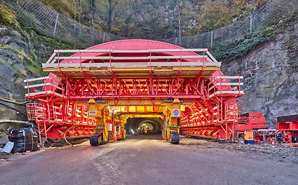Technika deskowań dla budownictwa tunelowego<br/>