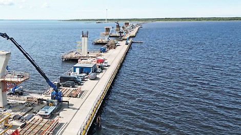 Hailuodon kiinteä yhteys, Huikun silta