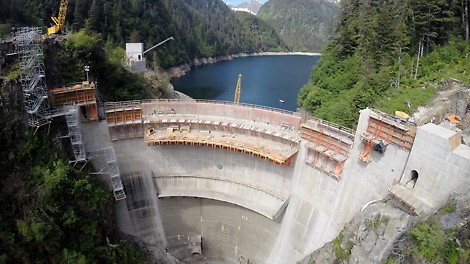 Blue Lake Dam Expansion in Sitka, Alaska