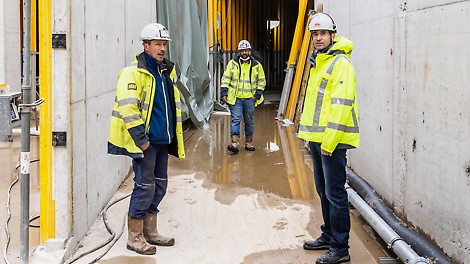 FAIR particle accelerator, Darmstadt, Germany In the 3 1/2 years since the start of construction, the PERI team has been able to build up a relationship of trust with the responsible contractor.
