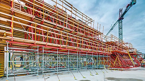 The components of the VARIOKIT Engineering Construction Kit were used in numerous different applications the project.
