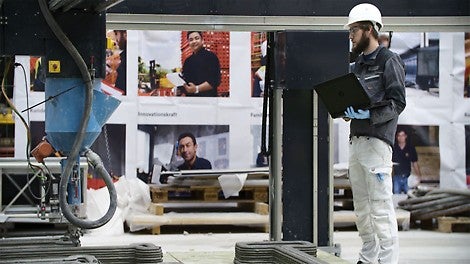 Der 3D-Betondrucker von PERI revolutioniert die Art und Weise, wie die Bauindustrie die Häuser von morgen baut