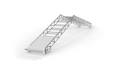 PERI UP Flex Weather Protection Roof PERI UP Flex Weather Protection Roof: Standard components are the basis for variable roof shapes.