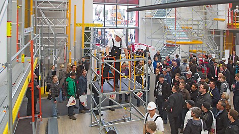 PERI live demonstrations at the bauma 2013 PERI press release - PERI at bauma 2013