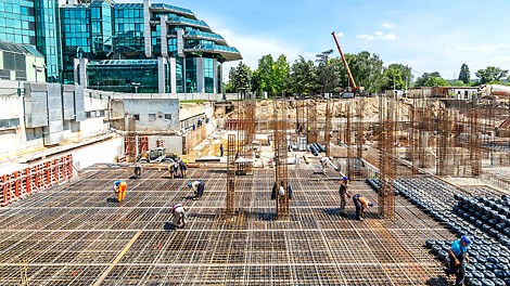 Uspešno realizovana izgradnja u predviđenom roku, zahvaljujući PERI sistemskim rešenjima.