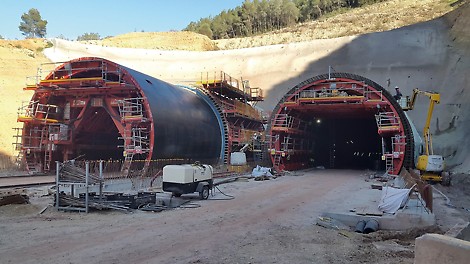 Vallirana Tunnel Barcelona, Spain