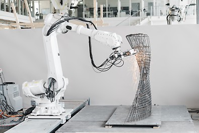 A new approach to building – with 3D lattice structures<br/>for complex reinforced concrete components