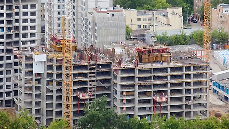 Наличие уровня +1 на системе ACS дало дополнительное пространство для складирования материала.