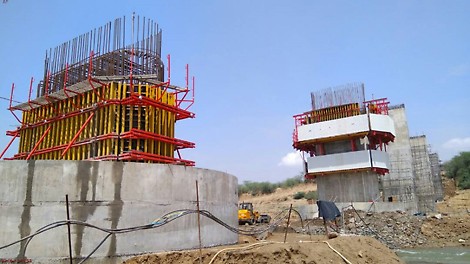HFL Bridge Across River Chambal.
