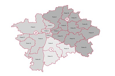 Kontakty bednění rozdělení PRAHA - větší