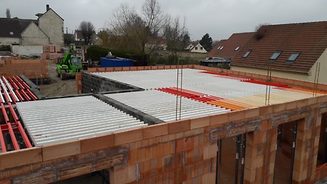 GRIDFLEX utilisé dans la construction de logements dans la Somme (80)