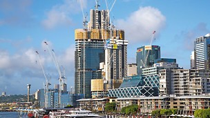 Skyscrapers_and Towers, Barangaroo South, Sidney, Australia