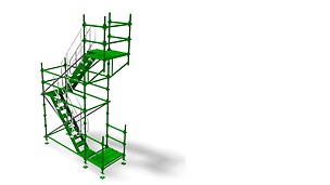 QUICKSTAGE ACCESS - Allows for quick and easy erection of all access types, static or mobile towers, bird cage scaffolds and independent scaffolds