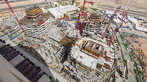 Jeddah Gate “E3 – Abraj Al-Hilal 2“ during the shell construction