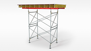 PERI PD 8: ekonomična nosiva skela za stropne stolove i visoka opterećenja.
