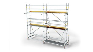 PERI UP Flex Работно скеле: Модулно работно скеле с лесно и ефективно приложение.