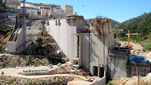 Aproveitamento Hidroeléctrico de Ribeiradio-Ermida - Vista de Montante
