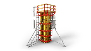 VARIO GT 24 Pelarform: Platsgjutning av pelare - för alla höjder och dimensioner oavsett kvadratisk eller rektangulär form