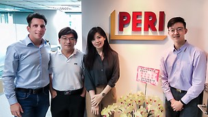 The Team Photo of PERI Taiwan on Office Grand Opening Date