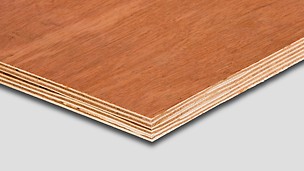 Bintangor Holzplatte ist ein einfaches Importsperrholz von PERI